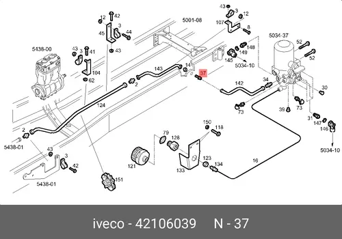42106039 Соединитель IVECO