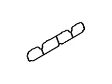 Прокладка коллектора FIAT 04884550AB