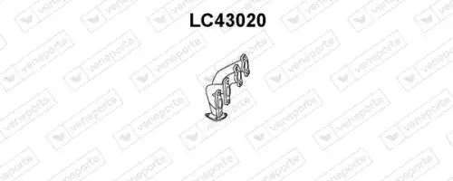 Коллектор выпускной VENEPORTE LC43020