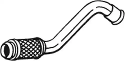 Выхлопная труба 700-225 BOSAL
