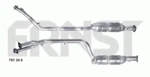 Катализатор !Set \MB SLK 230 Kompressor (00>04) 751346 ERNST
