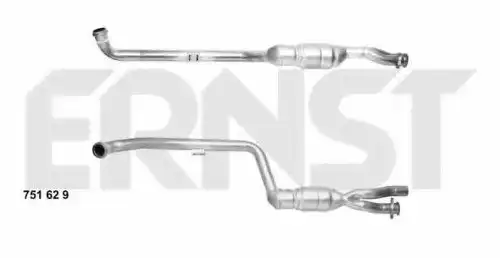 Катализатор !Set \MB E-CLASS E 270 CDI (02>08), E-CLASS E 270 T CDI (03>09) 751629 ERNST