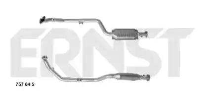 Катализатор !Set \MB SLK 200 Kompressor (00>04) 757645 ERNST