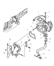 Прокладка коллектора JEEP 5066822AB
