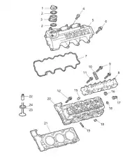 Прокладка ГБЦ JEEP 05097105AA