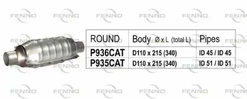 Катализатор ! \ P935CAT FENNO