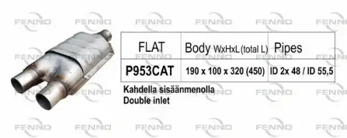 Катализатор ! \ P953CAT FENNO