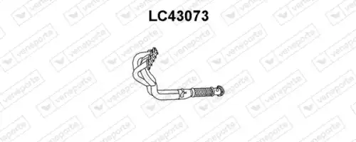 Коллектор выпускной VENEPORTE LC43073