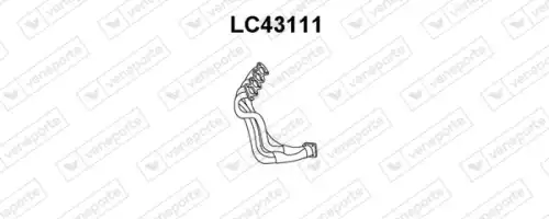 Коллектор выпускной VENEPORTE LC43111
