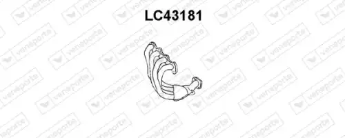 Коллектор выпускной VENEPORTE LC43181