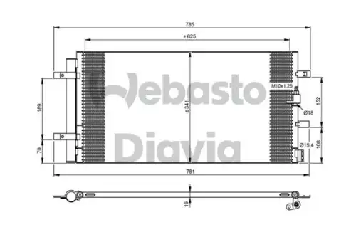 Кондиционер автомобильный WEBASTO 82D0226294MA
