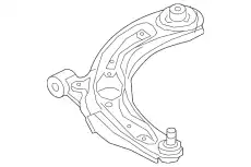 Рычаг подвески MAZDA D24H34350C