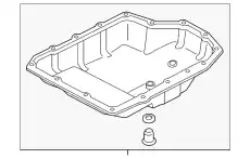 Поддон картера КПП MAZDA FZC12151XA