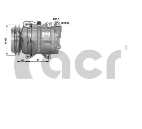 A/C compressors and componens 134712 ACR