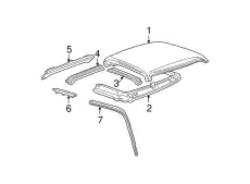 PANEL ASY. (BACK INSIDE UPPER) F37Z-13403E52-A FORD