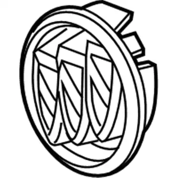 EMBLEM,FRT GRL ADAPTIVE CRCONT 09056279 BUICK