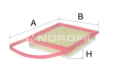 Фильтр воздушный NORDFIL AN1180