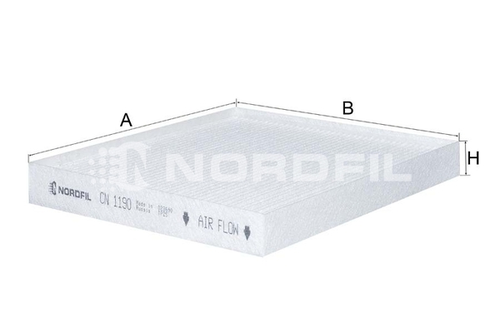 Салонный фильтр NORDFIL CN1190