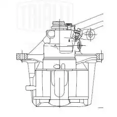 Суппорт тормозной TRIALLI CF 095119