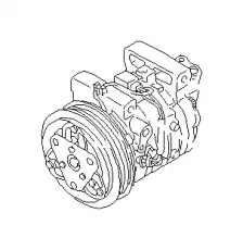 Компрессор, кондиционер 73111-FA101 SUBARU