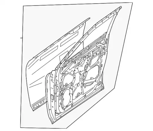 ДВЕРЬ 5700C362 MITSUBISHI