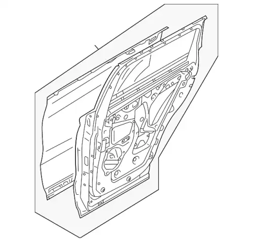 ДВЕРЬ 5730C034 MITSUBISHI