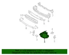 КРОНШТЕЙН ПЛАСТИКОВЫЙ 6400J895 MITSUBISHI