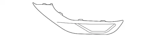 6407A274 НАКЛАДКА КУЗОВА MITSUBISHI