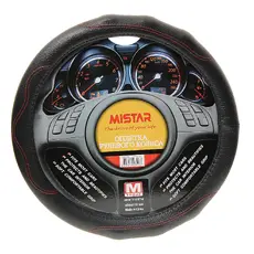 Чехол на руль MISTAR MIS-17STW20 BK (M) размер M 37-39 см