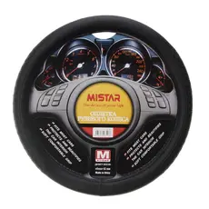 Чехол на руль MISTAR MIS-17STW38 BK (M) размер M 37-39 см