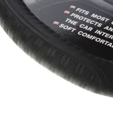 Чехол на руль MISTAR MIS-17STW38 BK (M) размер M 37-39 см