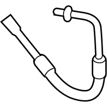 REFRIGERANT LINE REPLACEMENT SUCTION LINE (EVAPORATOR TO COMPRESSOR) XC2Z-19867-AA FORD
