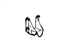 BRACKET (REAR SPRING SHACKLE) E3TZ-5775-B FORD