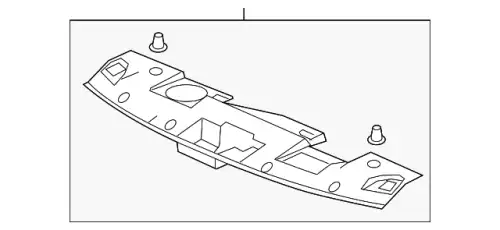 Решетка радиатора HONDA 71125TXMA00