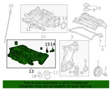 Поддон картера двигателя HONDA 112005K8010
