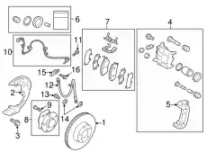 ремкомплект SU00310427 TOYOTA / LEXUS