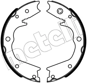 К-т бараб. тормоз. колодок 530733 METELLI