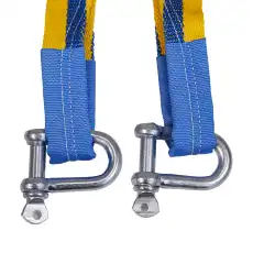 Трос буксировочный GOODYEAR GY004007 ленточный , скоба/скоба , 12 т. , 5 м.