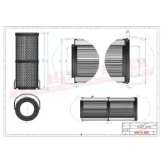 SH 68308 Гидравлический фильтр-элемент HIFI