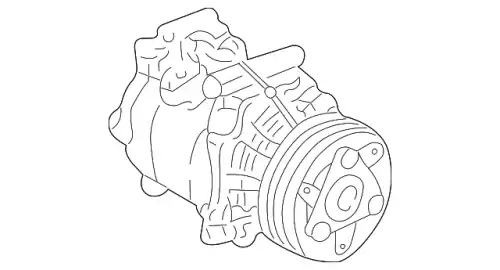 компрессор кондиционера 38810PLAE01 HONDA