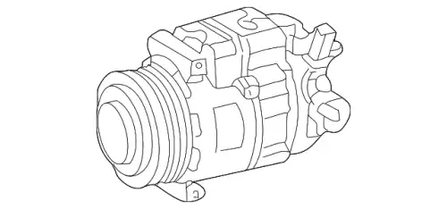 компрессор кондиционера MB 000 230 64 11