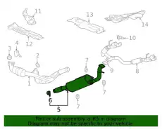 F-MUFFLER 84964237 GM