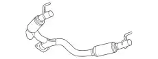 F-MUFFLER 84988782 GM