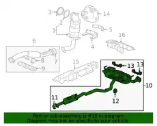F-MUFFLER 84862748 GM