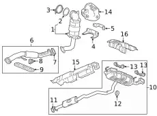 F-MUFFLER 84862748 GM