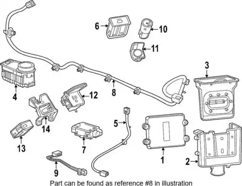 F-RECEPTACLE 13548805 GM