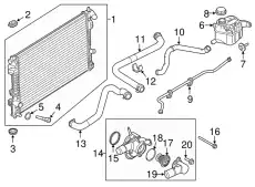 Hose Assy KM-5214 FORD