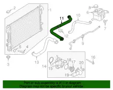 Hose Assy KM-5214 FORD