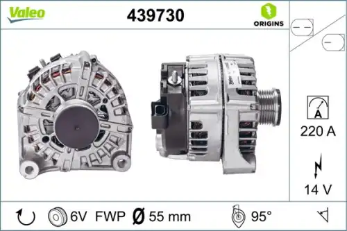 Генератор VALEO 439730