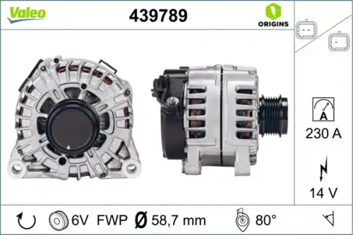 Генератор VALEO 439789